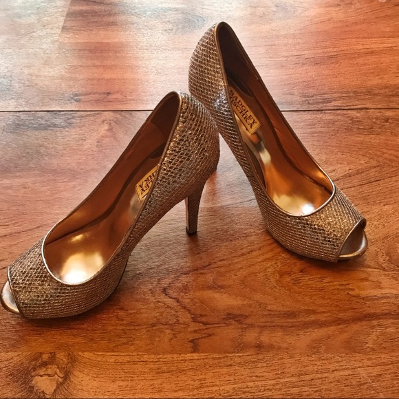 Badgley Mischka Shoes - 4/$20 Badgley Mischka Silver Heels